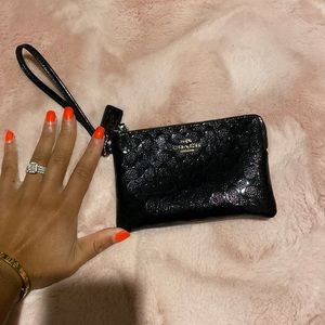 Black Coach Coin Purse